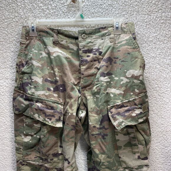 US Army OCP Garrison Pants 50/50 NYCO Camo Trousers MEDIUM SHORT Ocp Scorpion O - Picture 4 of 10